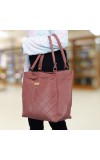 Lucky Charm Women's Maroon Polyurethane Tote Bag Lucky Charm Women's Maroon Polyurethane Tote Bag