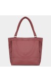Lucky Charm Women's Maroon Polyurethane Tote Bag Lucky Charm Women's Maroon Polyurethane Tote Bag