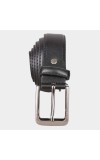 Black Tie                         Men's Black Polyurethane Formal Belt