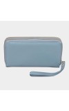 Lucky Charm Women's Blue Polyurethane Clutch Bag Lucky Charm Women's Blue Polyurethane Clutch Bag