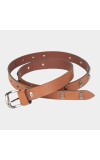 Lucky Charm Women's Tan Polyurethane Belt Lucky Charm Women's Tan Polyurethane Belt