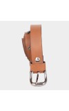 Lucky Charm Women's Tan Polyurethane Belt Lucky Charm Women's Tan Polyurethane Belt