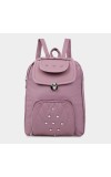 Brink Women's Purple Polyurethane Backpack Brink Women's Purple Polyurethane Backpack