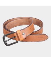 Black Tie                         Men's Tan Polyurethane Casual Belt