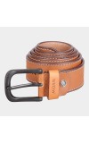 Black Tie                         Men's Tan Polyurethane Casual Belt