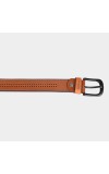 Black Tie                         Men's Tan Polyurethane Casual Belt