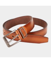 Black Tie Men's Tan Polyurethane Casual Belt Black Tie Men's Tan Polyurethane Casual Belt