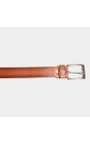 Black Tie                         Men's Tan Polyurethane Casual Belt