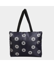 Lucky Charm                         Women's Navy Blue Fabric-Polyester Tote Bag
