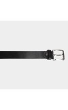 Black Tie Men's Black Polyurethane Casual Belt Black Tie Men's Black Polyurethane Casual Belt