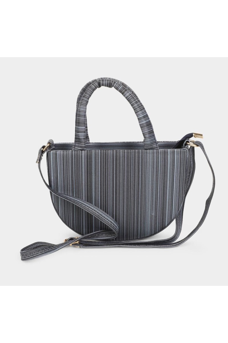 Lucky Charm                         Women's Grey Polyurethane Sling Bag