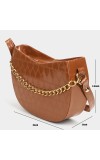 Lucky Charm Women's Tan Polyurethane Sling Bag Lucky Charm Women's Tan Polyurethane Sling Bag