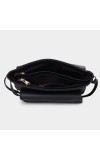 Lucky Charm                         Women's Black Polyurethane Hand Bag