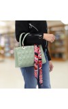 Lucky Charm                         Women's Light Green Polyurethane Hand Bag