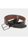 Black Tie Men's Black Polyurethane Casual Belt Black Tie Men's Black Polyurethane Casual Belt