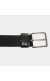 Black Tie Men's Black Polyurethane Casual Belt Black Tie Men's Black Polyurethane Casual Belt