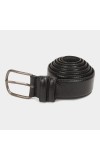 Black Tie Men's Black Polyurethane Casual Belt Black Tie Men's Black Polyurethane Casual Belt