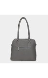 Lucky Charm                         Women's Grey Polyurethane Tote Bag