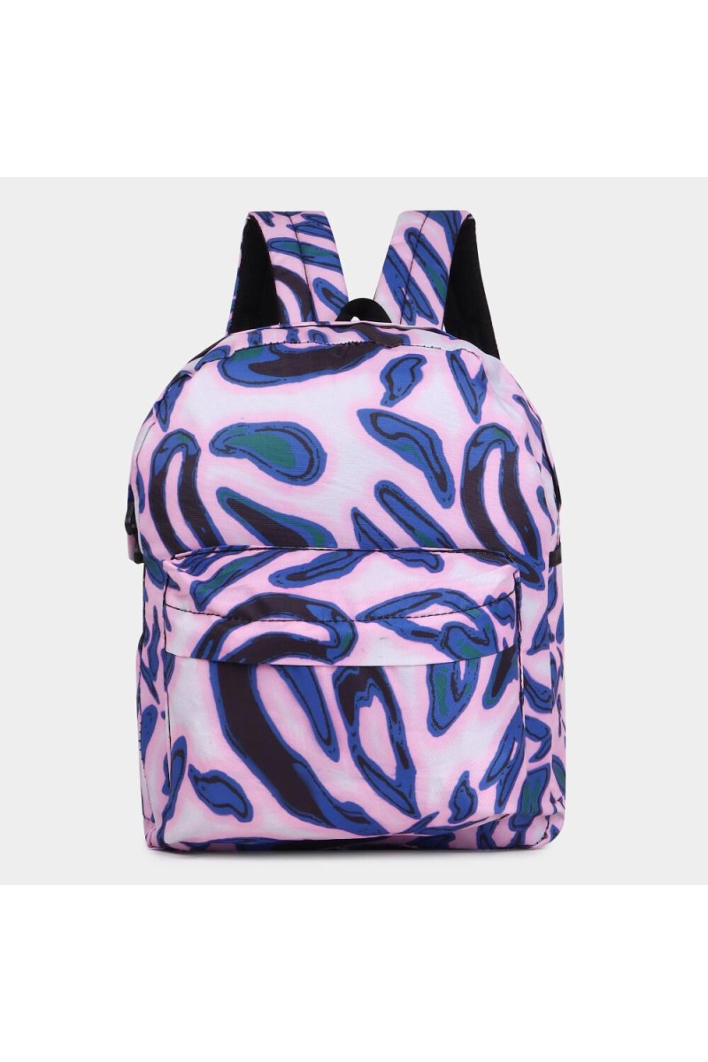 Brink                         Women's White/Blue Canvas Backpack