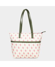 Brink                         Women's White Fabric-Polyester Tote Bag