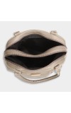 Lucky Charm                         Women's Beige Polyurethane Hand Bag