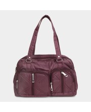 Lucky Charm                         Women's Purple Fabric Hand Bag