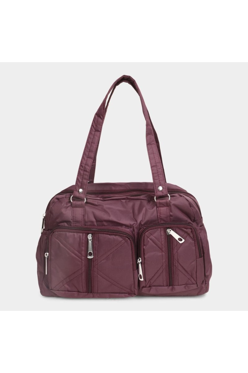 Lucky Charm                         Women's Purple Fabric Hand Bag