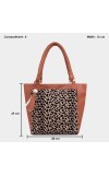 Lucky Charm Women's Tan Polyurethane Hand Bag Lucky Charm Women's Tan Polyurethane Hand Bag