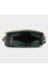 Lucky Charm Women's Green Polyurethane Sling Bag Lucky Charm Women's Green Polyurethane Sling Bag