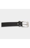 Black Tie Men's Black Polyurethane Formal Belt Black Tie Men's Black Polyurethane Formal Belt