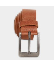 Black Tie                         Men's Brown Polyurethane Formal Belt