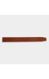 Black Tie                         Men's Brown Polyurethane Formal Belt
