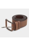 Black Tie                         Men's Brown Polyurethane Formal Belt
