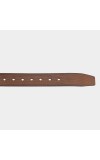 Black Tie                         Men's Brown Polyurethane Formal Belt