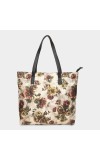 Brink                         Women's Beige Fabric-Polyester Tote Bag