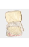 Lucky Charm                         Women's Beige Polyurethane Makeup Bag