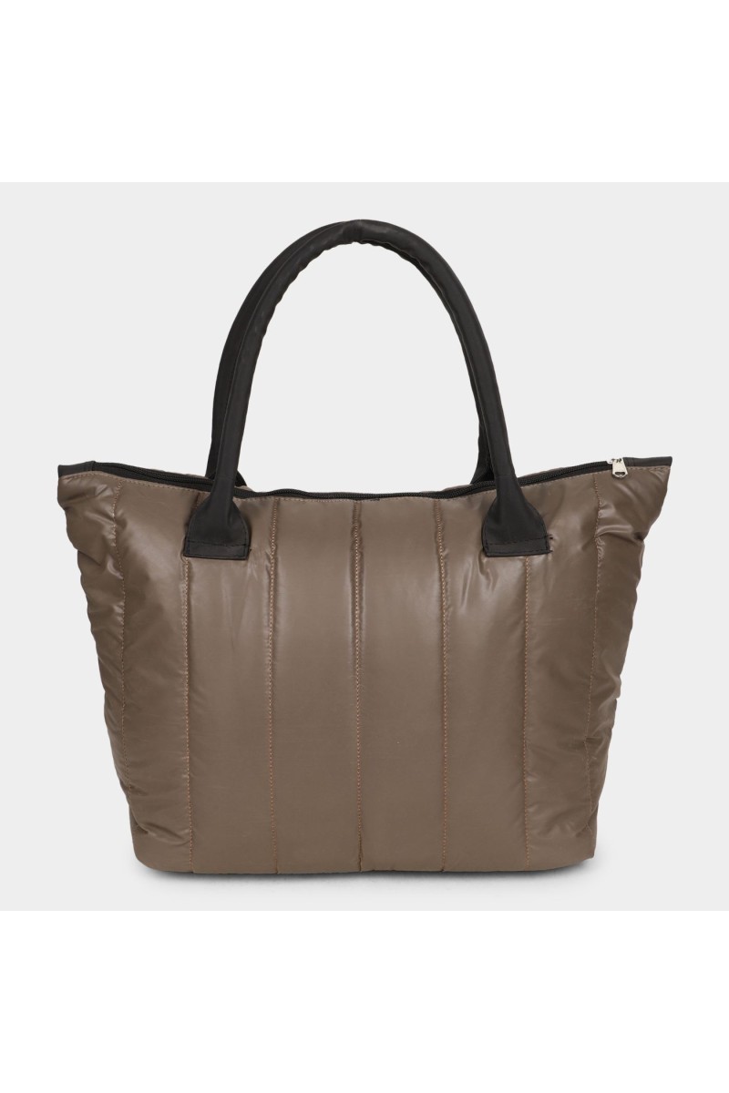 Brink                         Women's Brown Fabric-Polyester Tote Bag