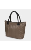 Brink                         Women's Brown Fabric-Polyester Tote Bag