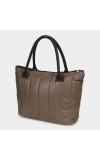 Brink                         Women's Brown Fabric-Polyester Tote Bag