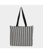 Lucky Charm                         Women's Black Fabric-Nylon Tote Bag