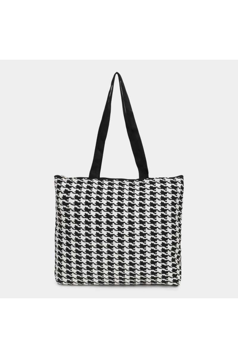Lucky Charm                         Women's Black Fabric-Nylon Tote Bag
