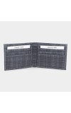 Black Tie Men's Blue Polyurethane Wallet Black Tie Men's Blue Polyurethane Wallet