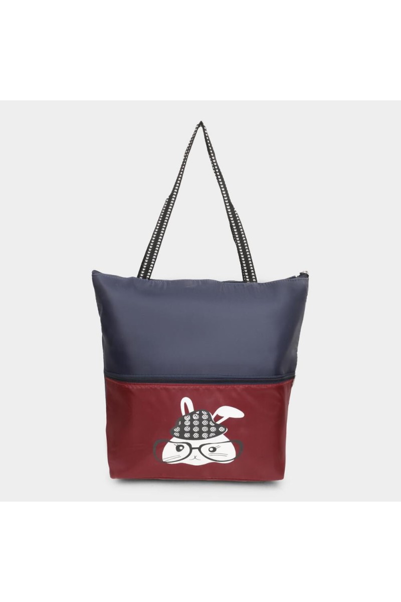 Brink                         Women's Blue Fabric-Nylon Tote Bag