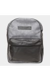 Lucky Charm                         Women's Dark Grey Polyurethane Backpack