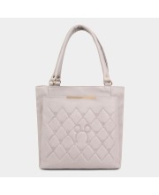 Lucky Charm                         Women's Grey Polyurethane Hand Bag