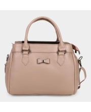 Lucky Charm                         Women's Peach Polyurethane Tote Bag