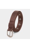 Lucky Charm Women's Brown Nylon And Polyester Belt Lucky Charm Women's Brown Nylon And Polyester Belt