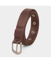 Lucky Charm                         Women's Brown Nylon And Polyester Belt
