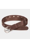 Lucky Charm Women's Brown Nylon And Polyester Belt Lucky Charm Women's Brown Nylon And Polyester Belt