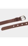 Lucky Charm Women's Brown Nylon And Polyester Belt Lucky Charm Women's Brown Nylon And Polyester Belt